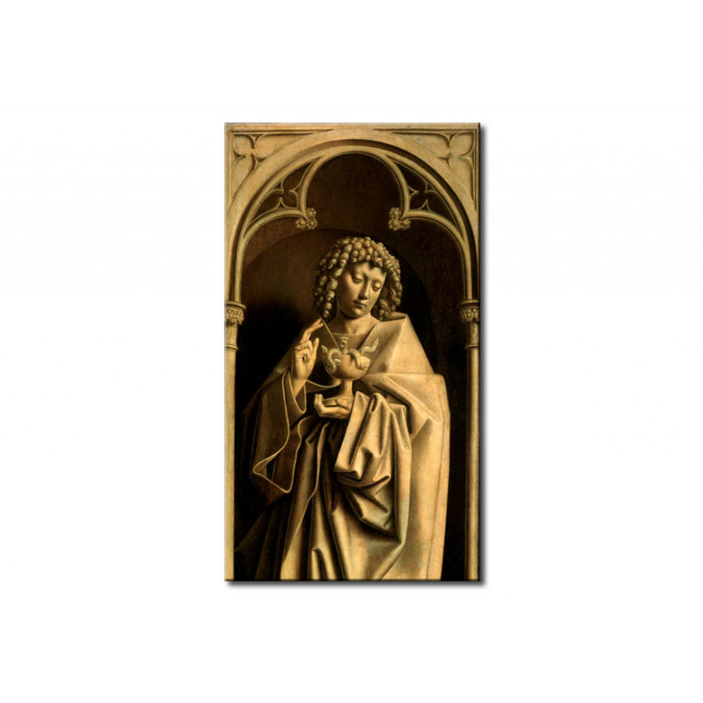 Schilderij  Jan Van Eyck: John The Evangelist