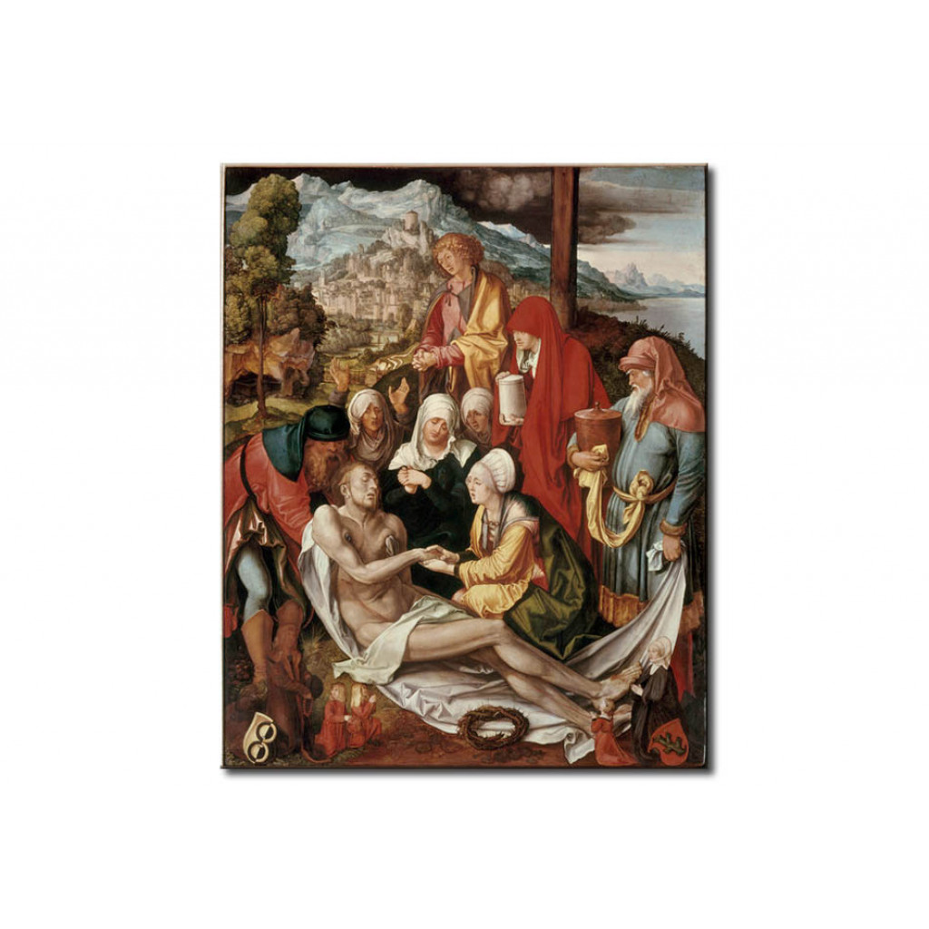 Målning Lamentation Of Christ For Albrecht Glimm
