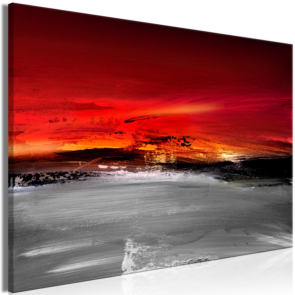 Schilderij Crimson Landscape [Large Format]