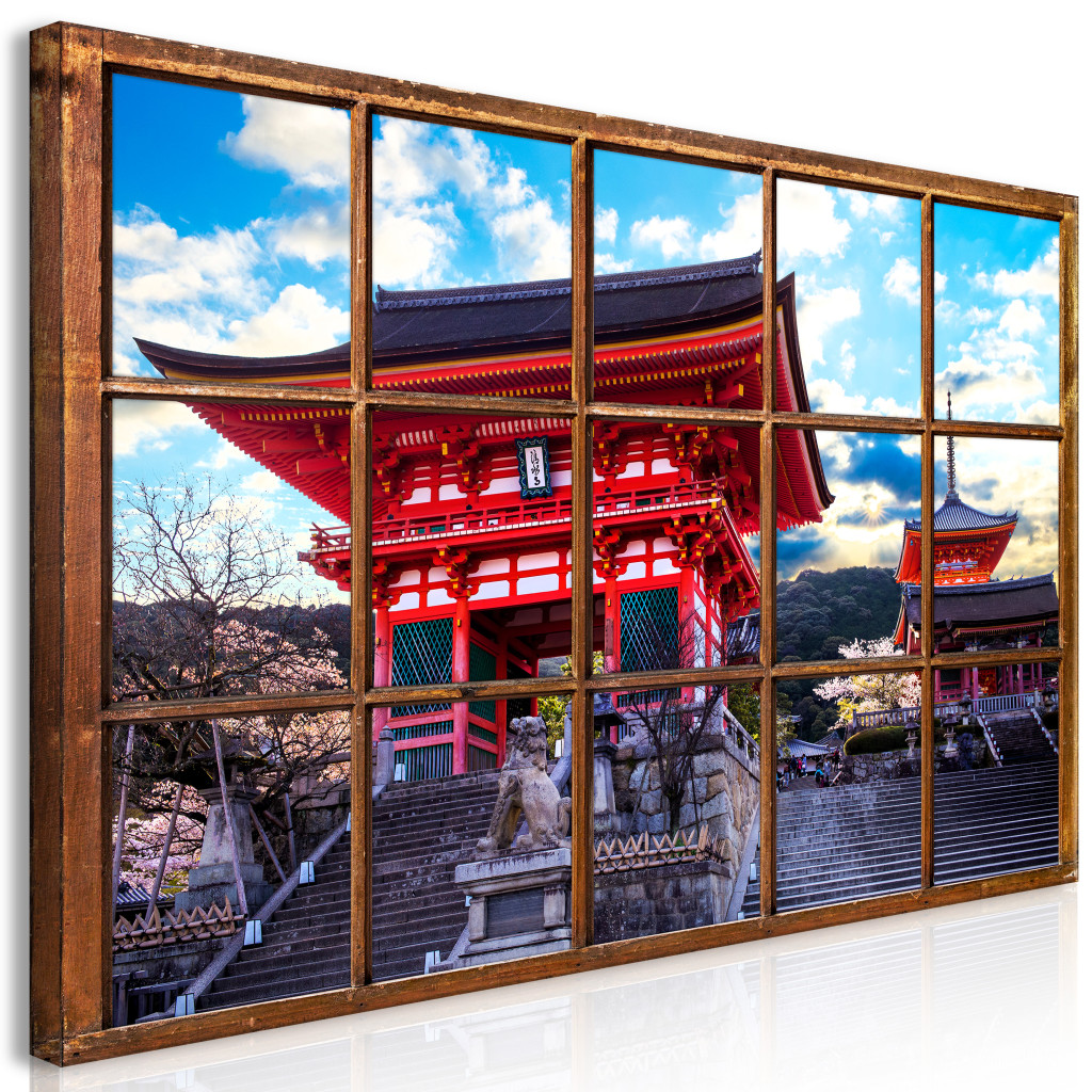 Duży Obraz XXL Okno Na Kyoto II [Large Format]
