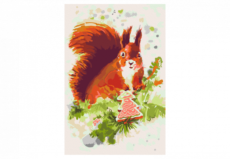 Cuadro numerado para pintar Squirrel 131439 additionalImage 7