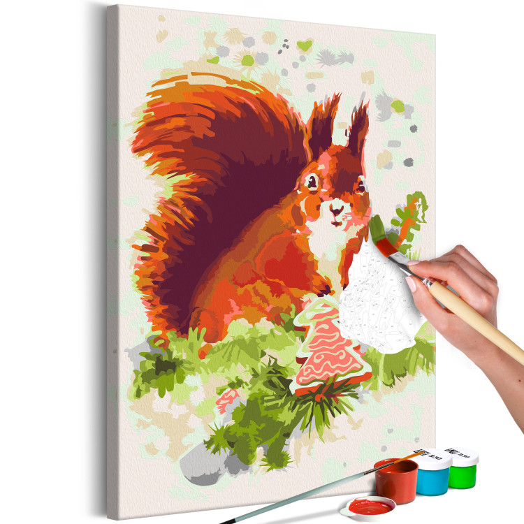 Cuadro numerado para pintar Squirrel 131439 additionalImage 3