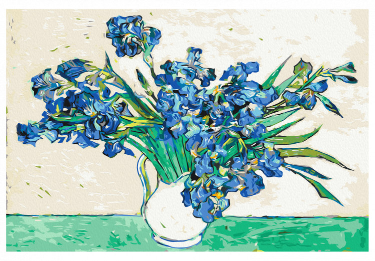 Måla med siffror Van Gogh's Irises 134539 additionalImage 6