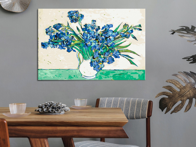 Cuadro para pintar por números Van Gogh's Irises 134539 additionalImage 2