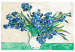 Cuadro para pintar por números Van Gogh's Irises 134539 additionalThumb 6