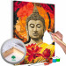 Obraz do malowania po numerach Ognisty Budda 135439