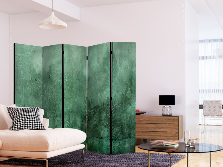 Paravento separè Green Banana Leaves II [Room Dividers] 136139 additionalImage 2