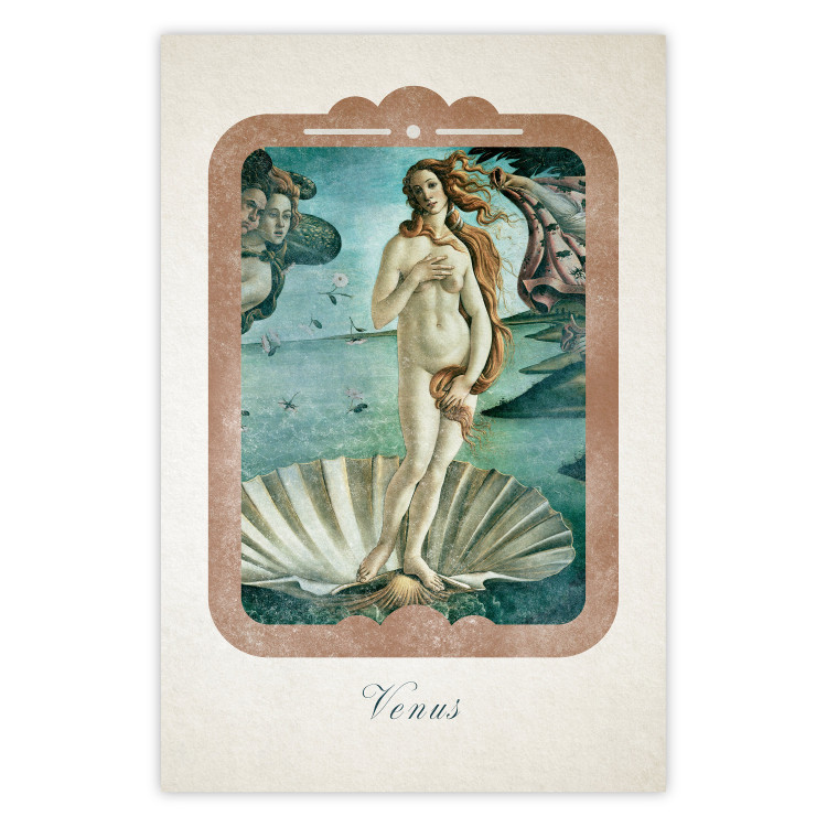 Poster Venus - Fragment of a Painting by Sandro Botticelli 146139