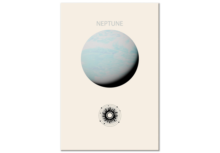 Canvas Planet Neptune - Gas Giant With the Solar System