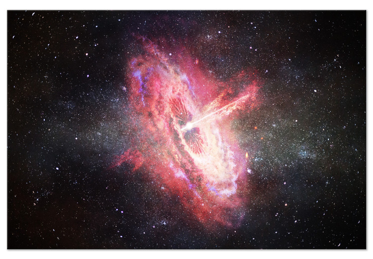 Obraz na szkle Początek - grafika z supernową na tle kosmicznej pustki 146439 additionalImage 2