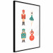 Wandposter Christmas Tree Toys - Ballerina and Toy Soldiers in Festive Colors 148039 additionalThumb 29