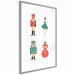 Wandposter Christmas Tree Toys - Ballerina and Toy Soldiers in Festive Colors 148039 additionalThumb 10