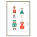 Plakat Zabawki choinkowe - baletnica i żołnierzyki w świątecznych kolorach 148039 additionalThumb 38
