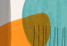 Obraz Abstrakcyjne kolory - kolorowa kompozycja cylindrycznych kształtów 149839 additionalThumb 4