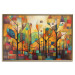 Póster Colored Forest - A Geometric Composition Inspired by Klimt’s Style 151139 additionalThumb 27