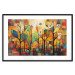 Póster Colored Forest - A Geometric Composition Inspired by Klimt’s Style 151139 additionalThumb 22