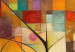 Póster Colored Forest - A Geometric Composition Inspired by Klimt’s Style 151139 additionalThumb 7