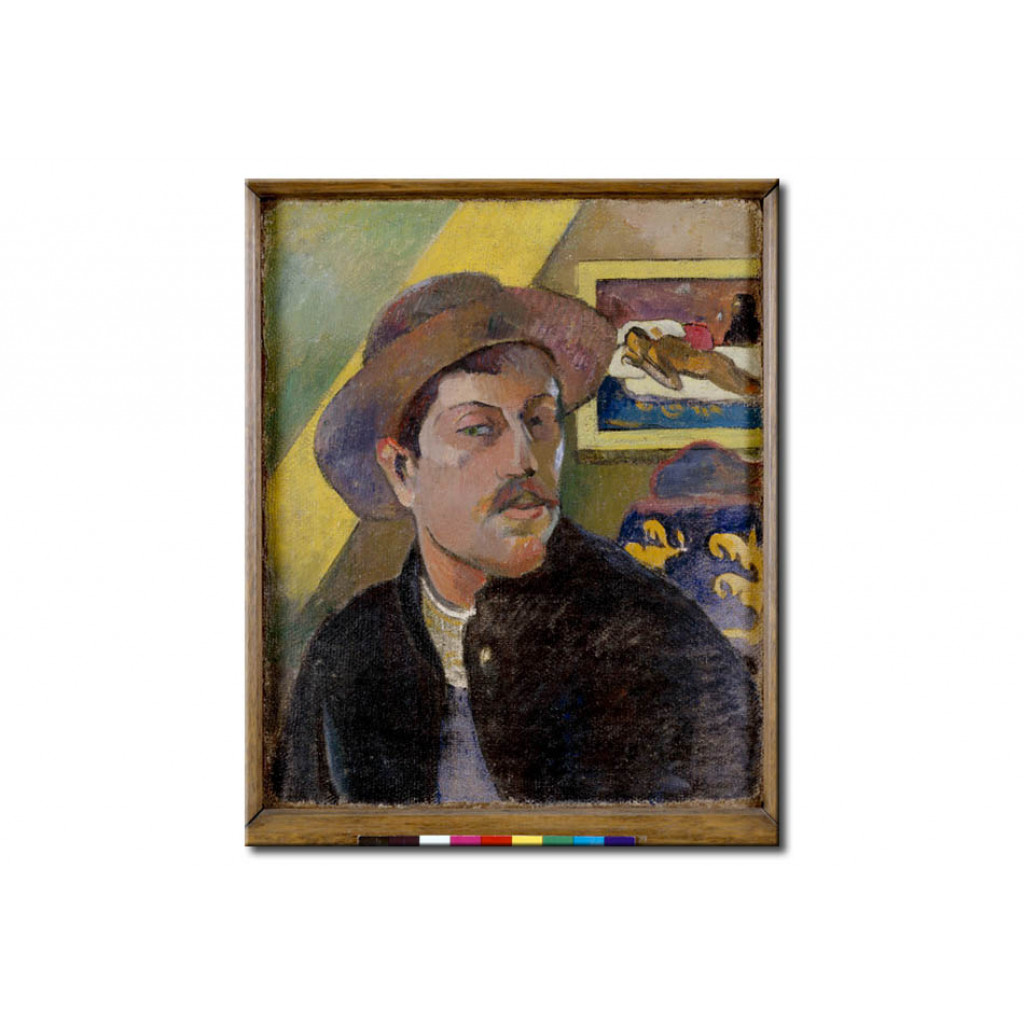 Schilderij  Paul Gauguin: Portrait De L'artiste