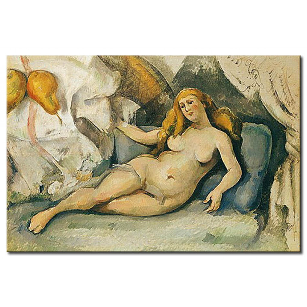 Quadro Female Nude On A Sofa