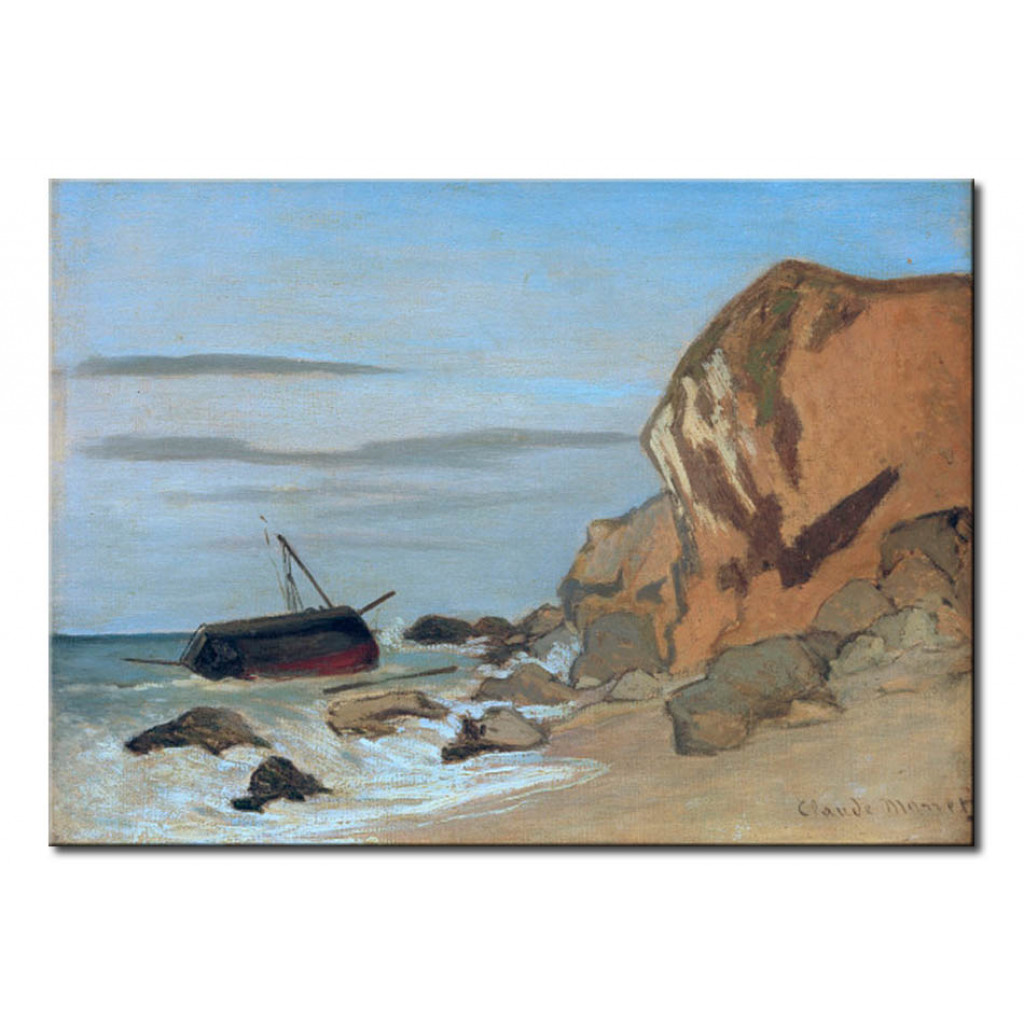 Schilderij  Claude Monet: Falaise