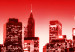 Obraz Czerwona poświata nad Nowym Jorkiem 58439 additionalThumb 4