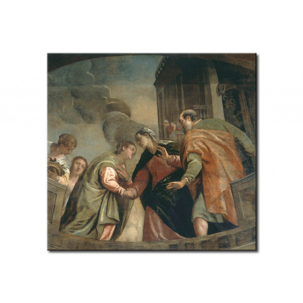 Schilderij  Paolo Veronese: The Visitation