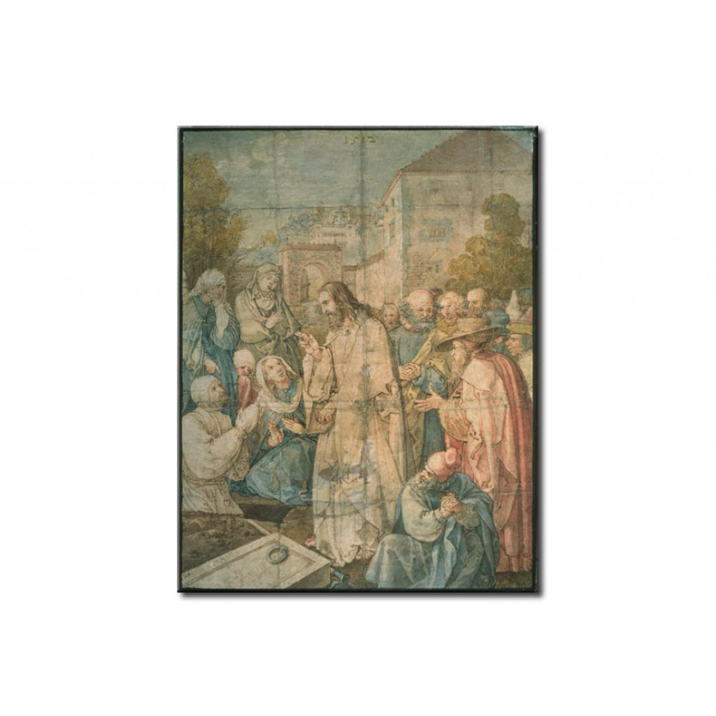 Schilderij  Albrecht Dürer: The Raising Of Lazarus From The Dead