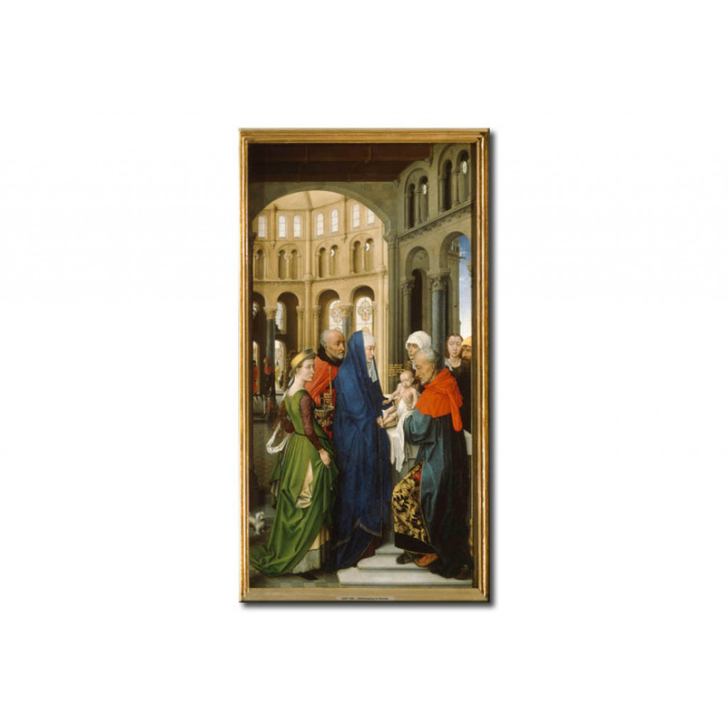 Schilderij  Rogier Van Der Weyden: The Magi Altar (Columba Altar)