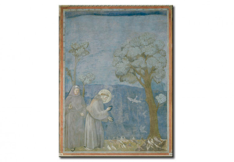 Reprodukcja obrazu St.Francis preache sto the birds 112449