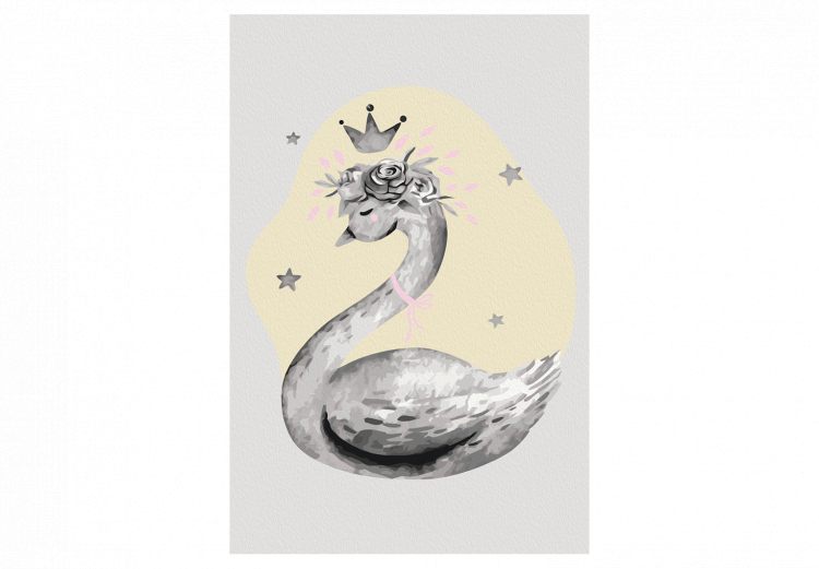 Kit de pintura por números para niños Swan in the Crown 135149 additionalImage 4