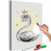Kit de pintura por números para niños Swan in the Crown 135149 additionalThumb 3