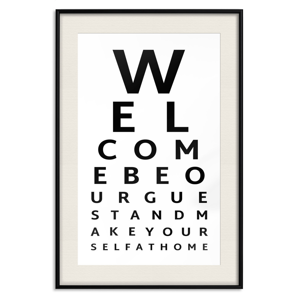 Cartaz Welcome [Poster]