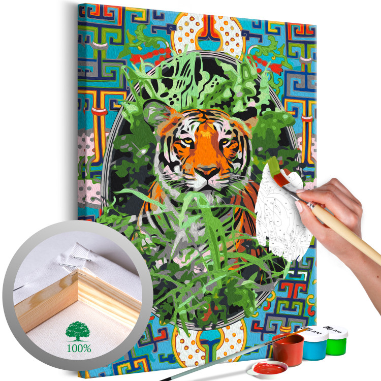 Acheter Kit peinture par numéro - Chat Pop Art