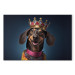 Canvastavla AI Dog Dachshund - Portrait of a Smiling Animal Wearing a Crown - Horizontal 150249 additionalThumb 7