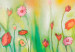Tableau Matinée sur la prairie (1 pièce) - Paysage coloré avec fleurs 48649 additionalThumb 2