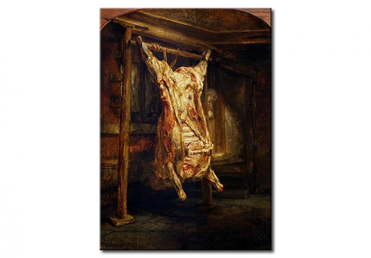 Cópia impressa do quadro The Slaughtered Ox 50849