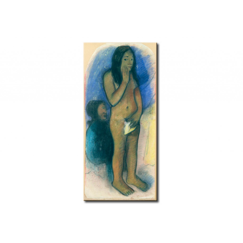 Schilderij  Paul Gauguin: Parau Na Te Varua Ino