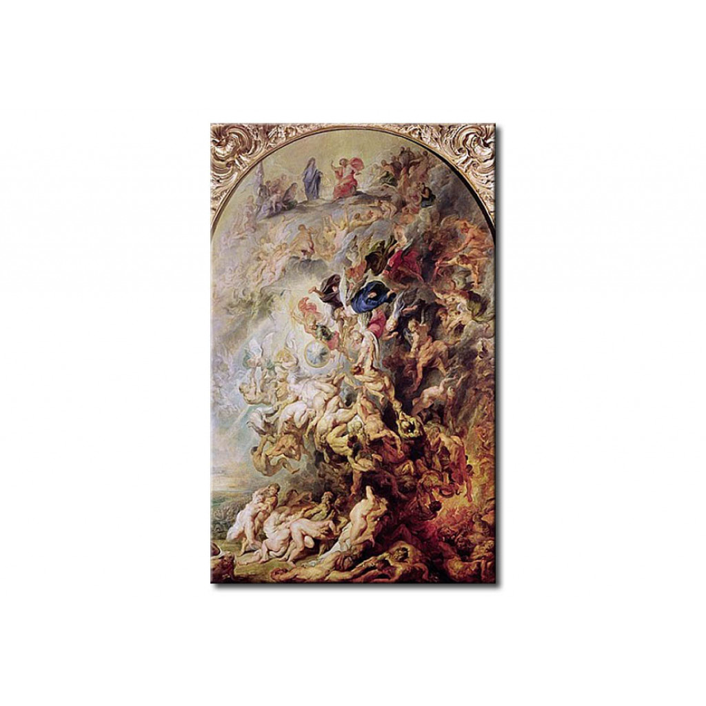 Schilderij  Peter Paul Rubens: 'Small' Last Judgement