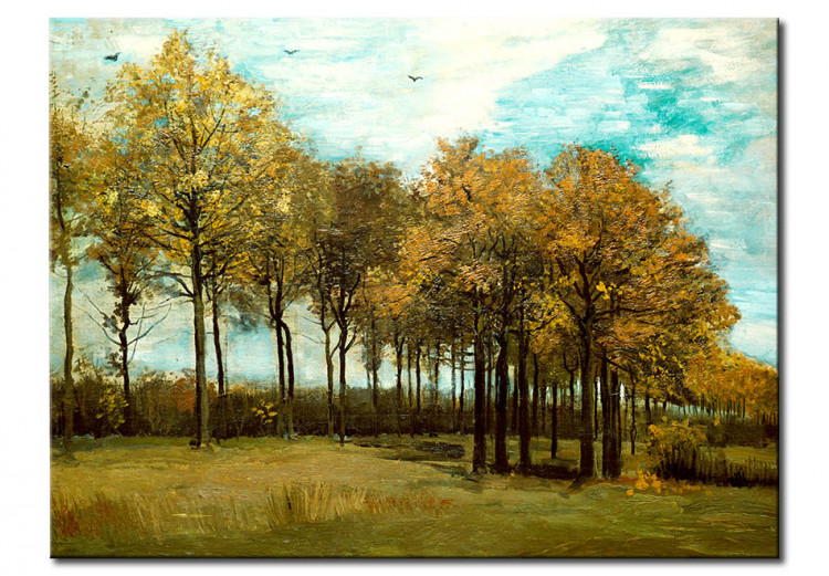 Réplica de pintura Paisaje de otoño 52549
