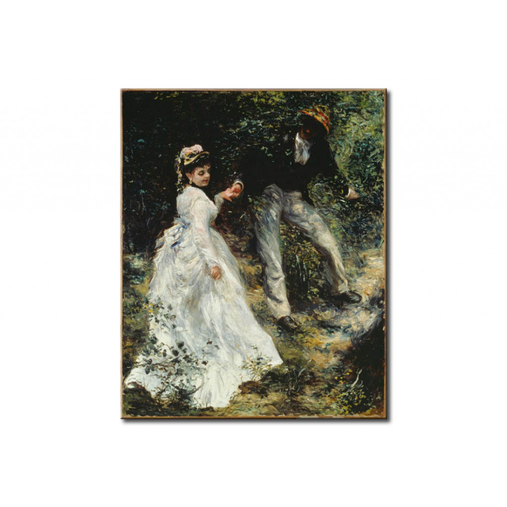 Schilderij  Pierre-Auguste Renoir: The Promenade