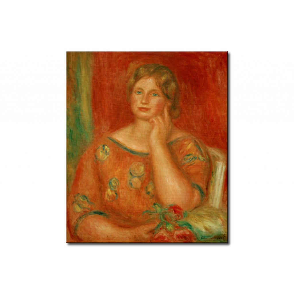 Schilderij  Pierre-Auguste Renoir: Gertrud Osthaus