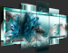 Obraz na szkle Błękitne lilie [Glass] 93049 additionalThumb 6