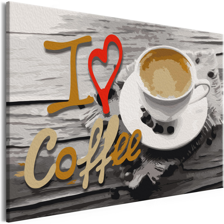 Paint by number I Love Coffee 107559 additionalImage 5
