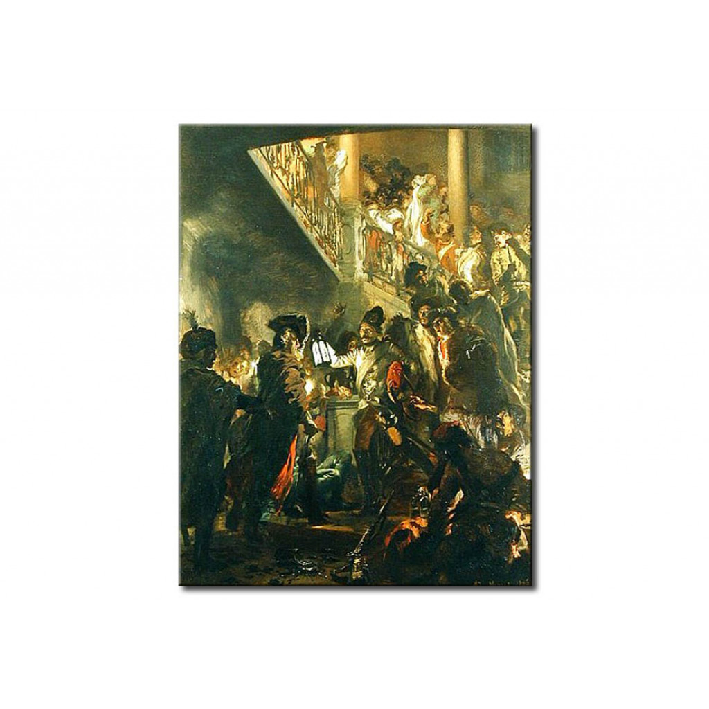 Reprodução Da Pintura Famosa Frederick II The Great