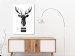 Bild auf Leinwand Abstract Antlers (1 Part) Vertical 108559 additionalThumb 3