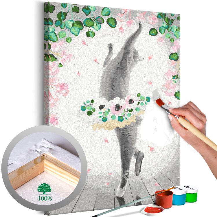 Paint by Number Kit Cat Ballerina  135259
