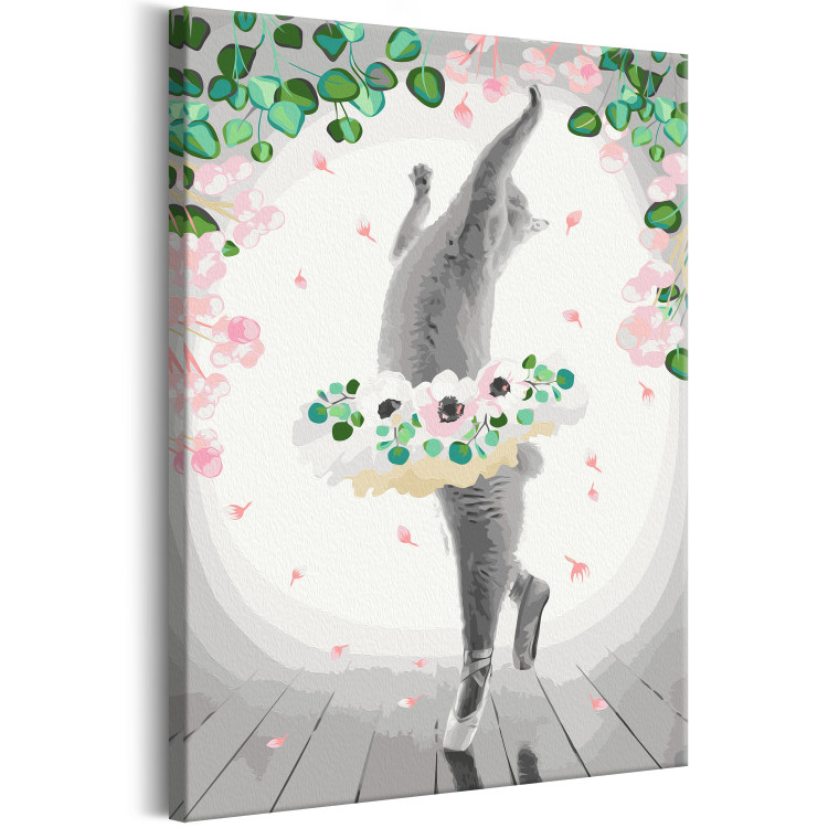 Wandbild zum Ausmalen Cat Ballerina  135259 additionalImage 6