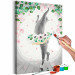 Wandbild zum Ausmalen Cat Ballerina  135259 additionalThumb 3
