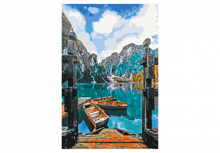 Paint by Number Kit Moored Boats 137459 additionalImage 3