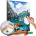 Paint by Number Kit Moored Boats 137459